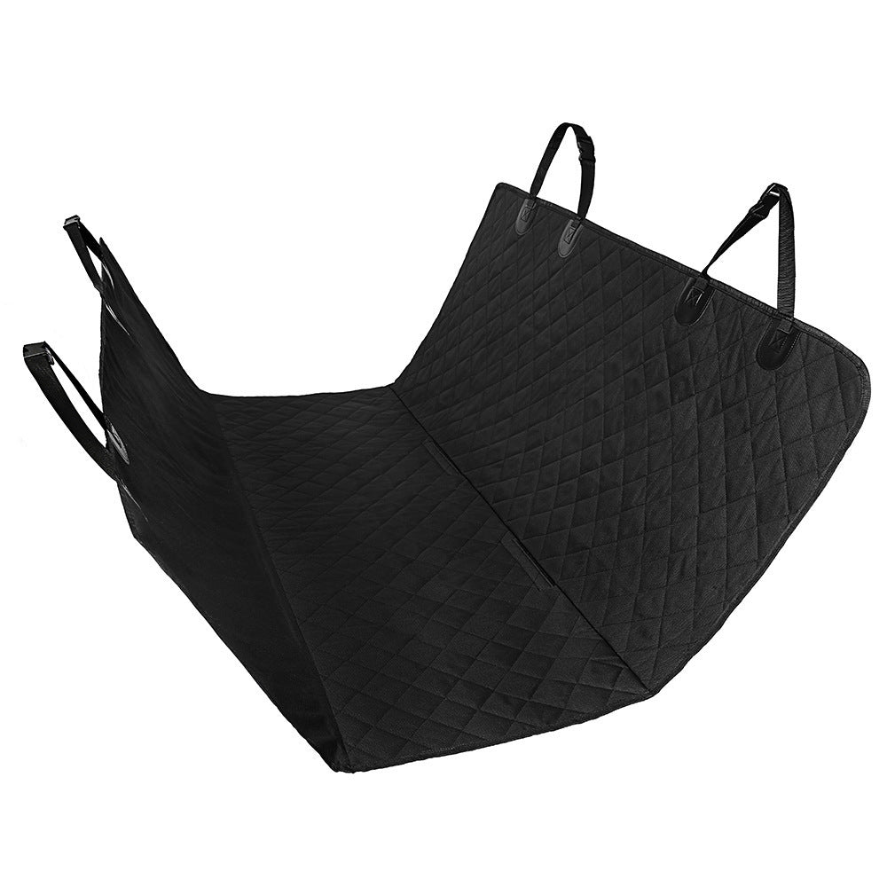 Comfy Dog Car Seat Cover with Mesh View
