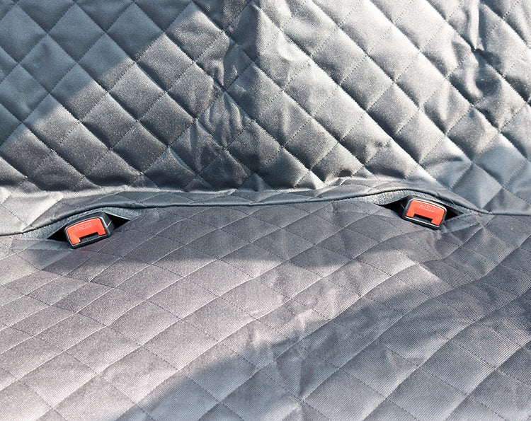 Comfy Dog Car Seat Cover with Mesh View