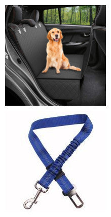 Comfy Dog Car Seat Cover with Mesh View