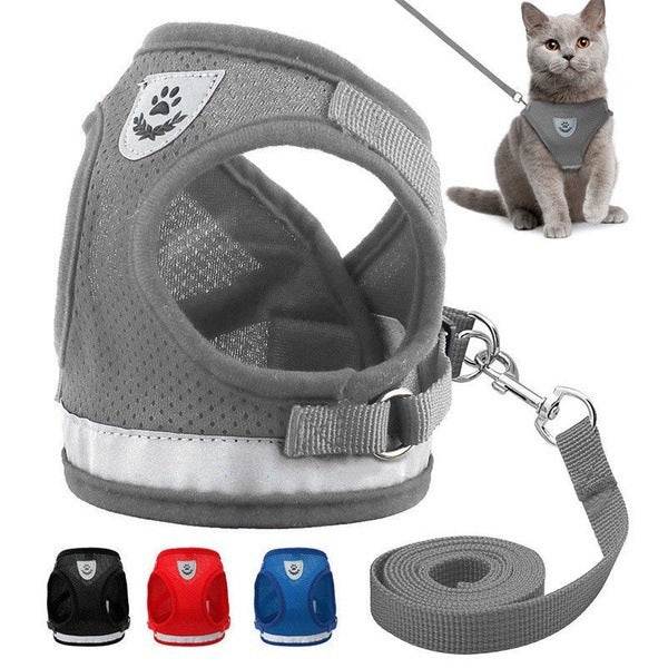 Comfy Pet Harness – Breathable Chest & Back Support