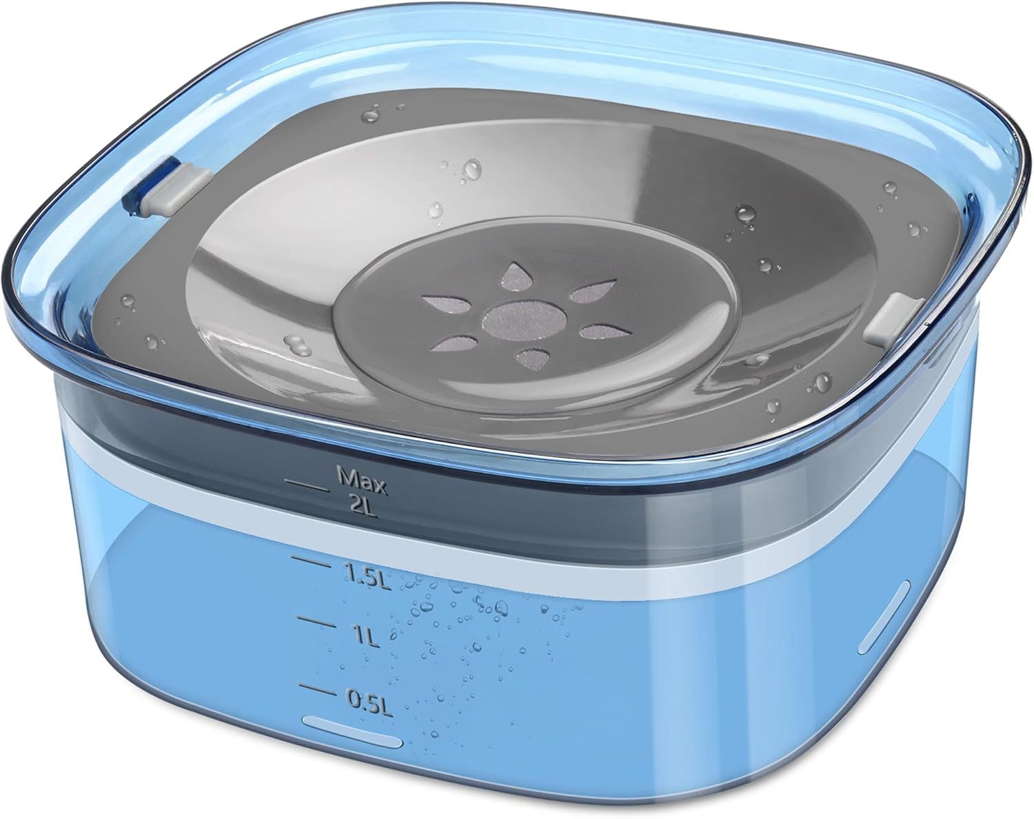 Travel-Friendly Dog Water Bowl – Large 2L Capacity