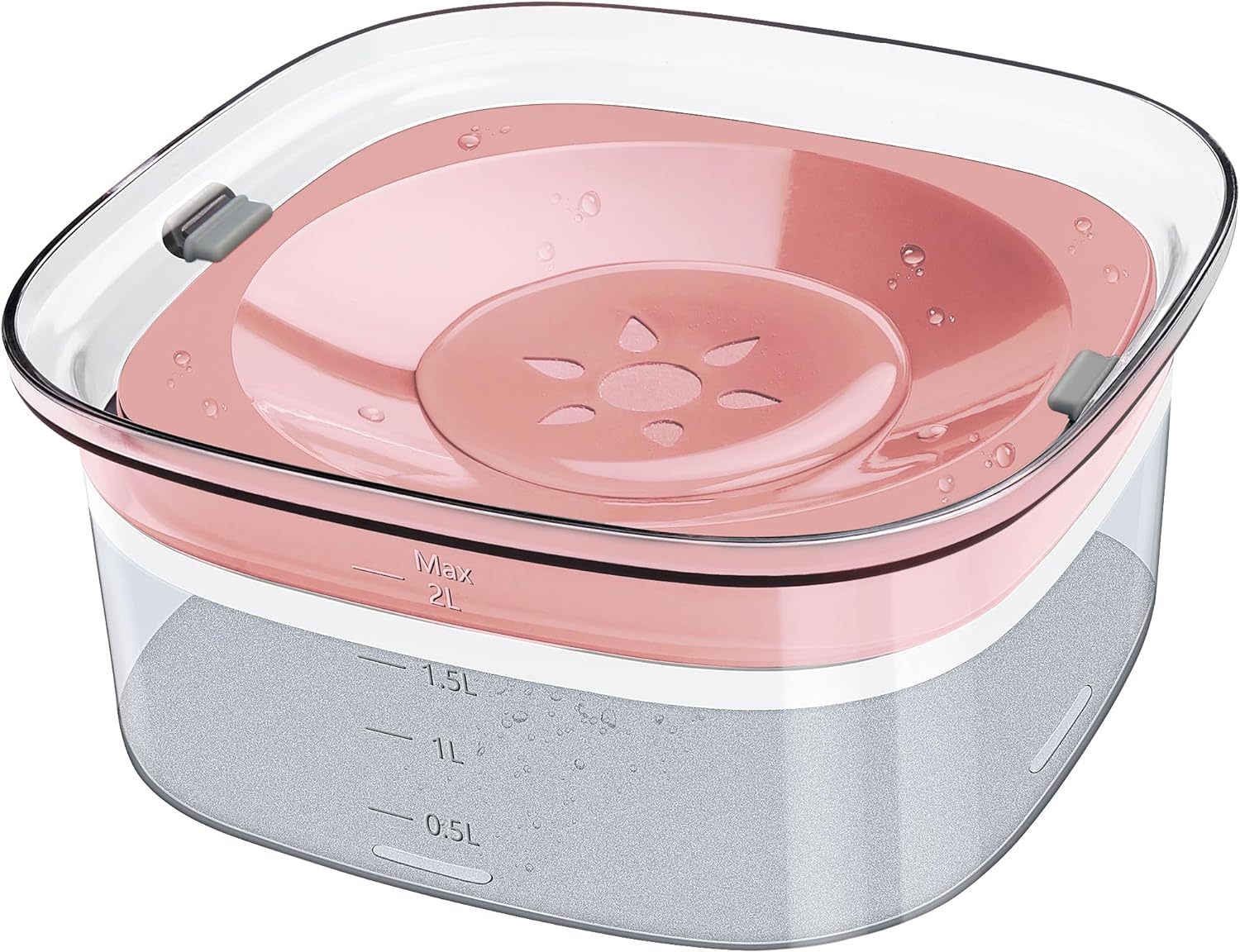 Travel-Friendly Dog Water Bowl – Large 2L Capacity