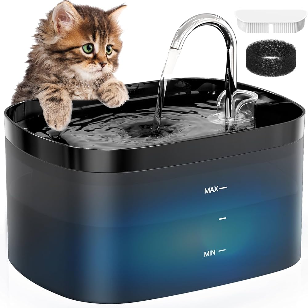 Crystal Clean Cat Fountain – Fresh Water Anytime