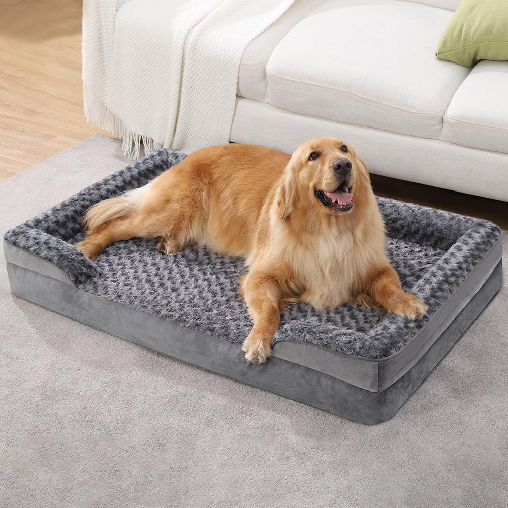 Luxury Pet Bed – Orthopedic, Washable, Chew-Proof Design