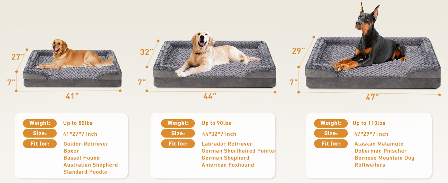 Luxury Pet Bed – Orthopedic, Washable, Chew-Proof Design