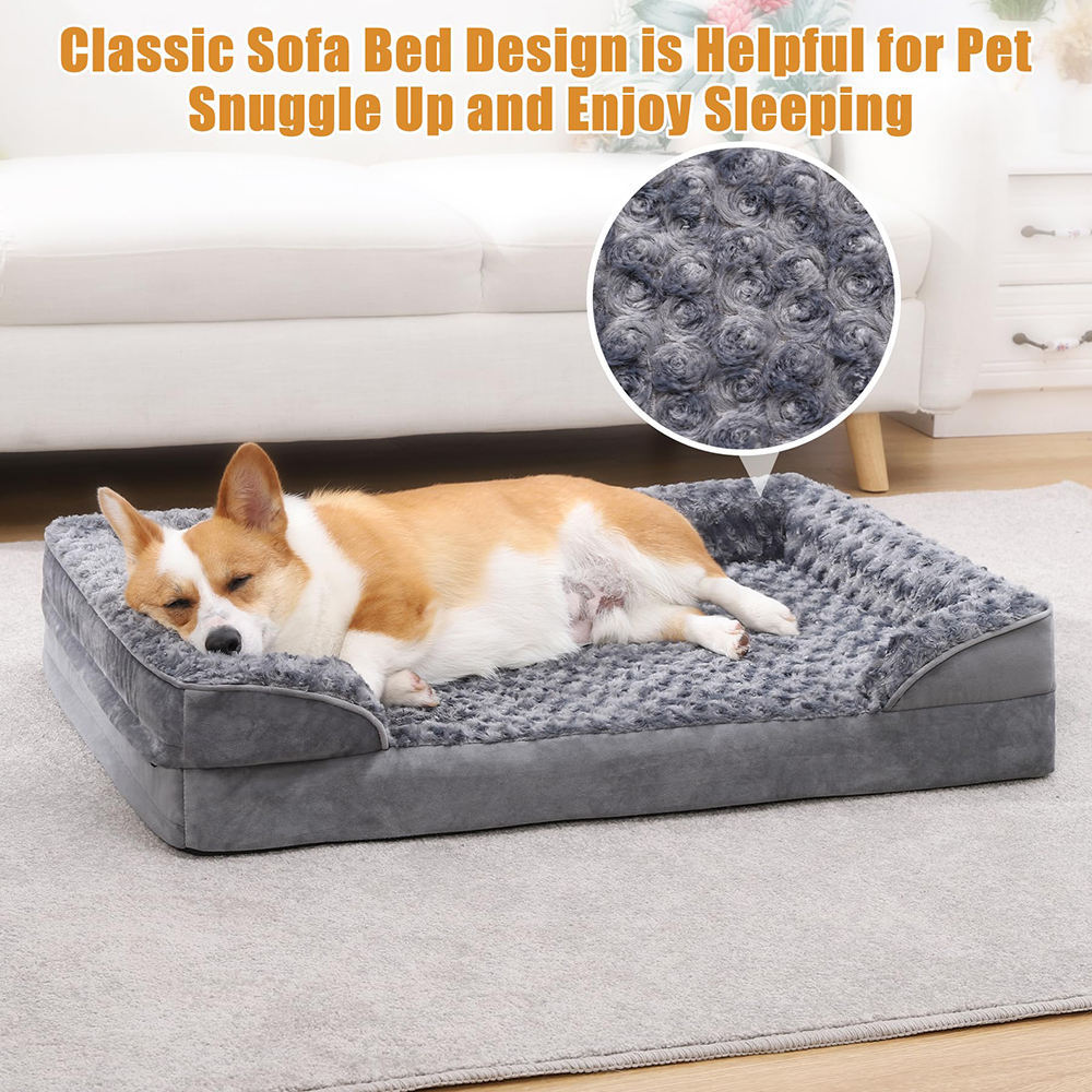 Luxury Pet Bed – Orthopedic, Washable, Chew-Proof Design