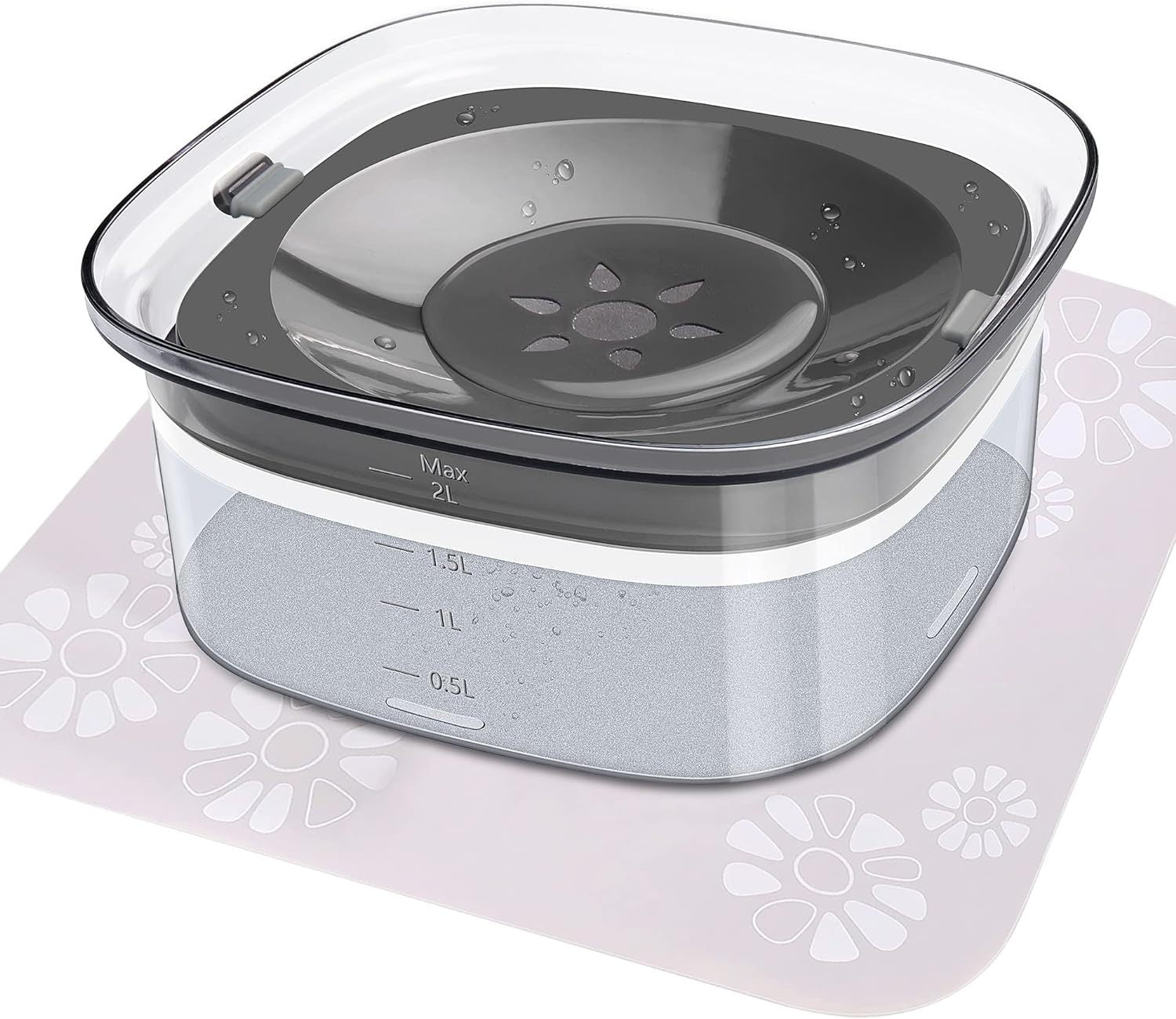 Travel-Friendly Dog Water Bowl – Large 2L Capacity